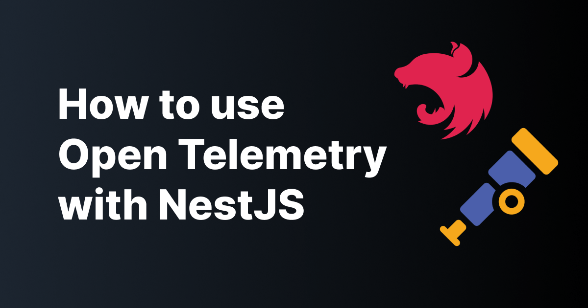 NestJS tracing with Open Telemetry